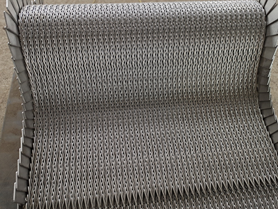 Compound Weave Conveyor Belt With Sidewall