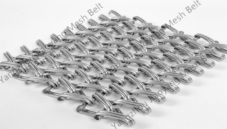 Double Balanced Weave Conveyor Belt - Double Wire Wrap Structure