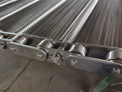 chains chevron conveyor belt